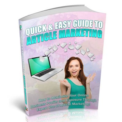 Quick Article Marketing